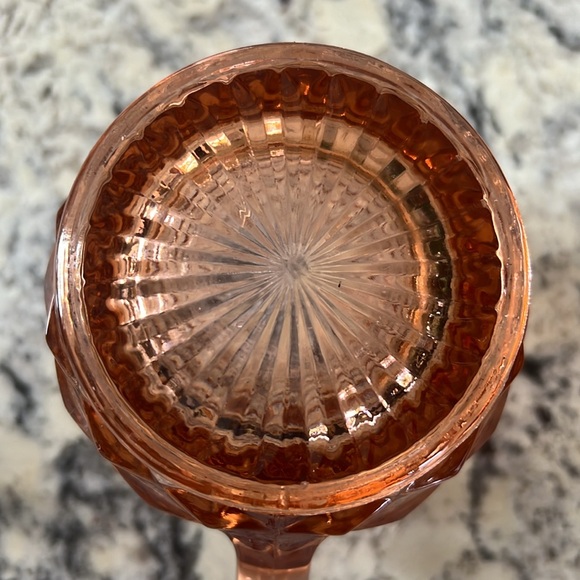 Vintage Cubist Whitehall Indiana Glass Pitcher Jug - Picture 5 of 8